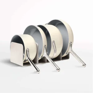 Utenzo Home 4-Piece Cream Ceramic Non-Stick Cookware Set